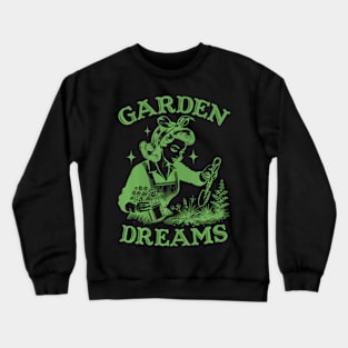 Garden Dreams, SVG PNG File, Trendy  Retro Crewneck Sweatshirt